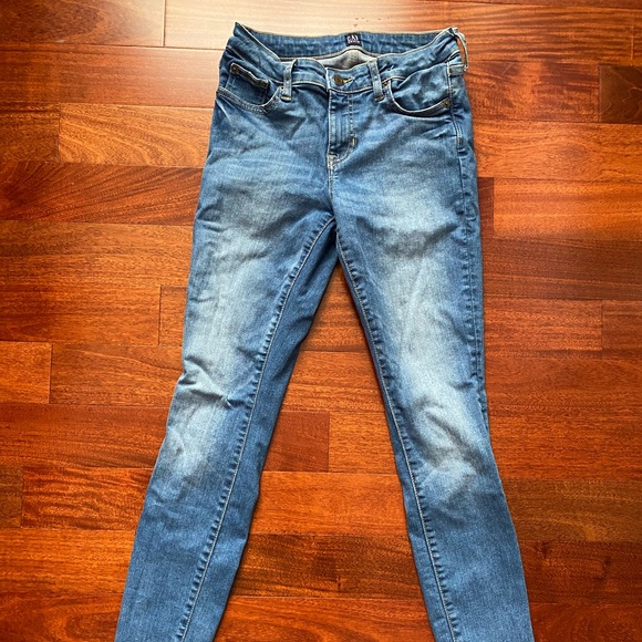 Gap Skinny Jeans Med Wash Size 25 Regular Blue - Picture 4 of 9